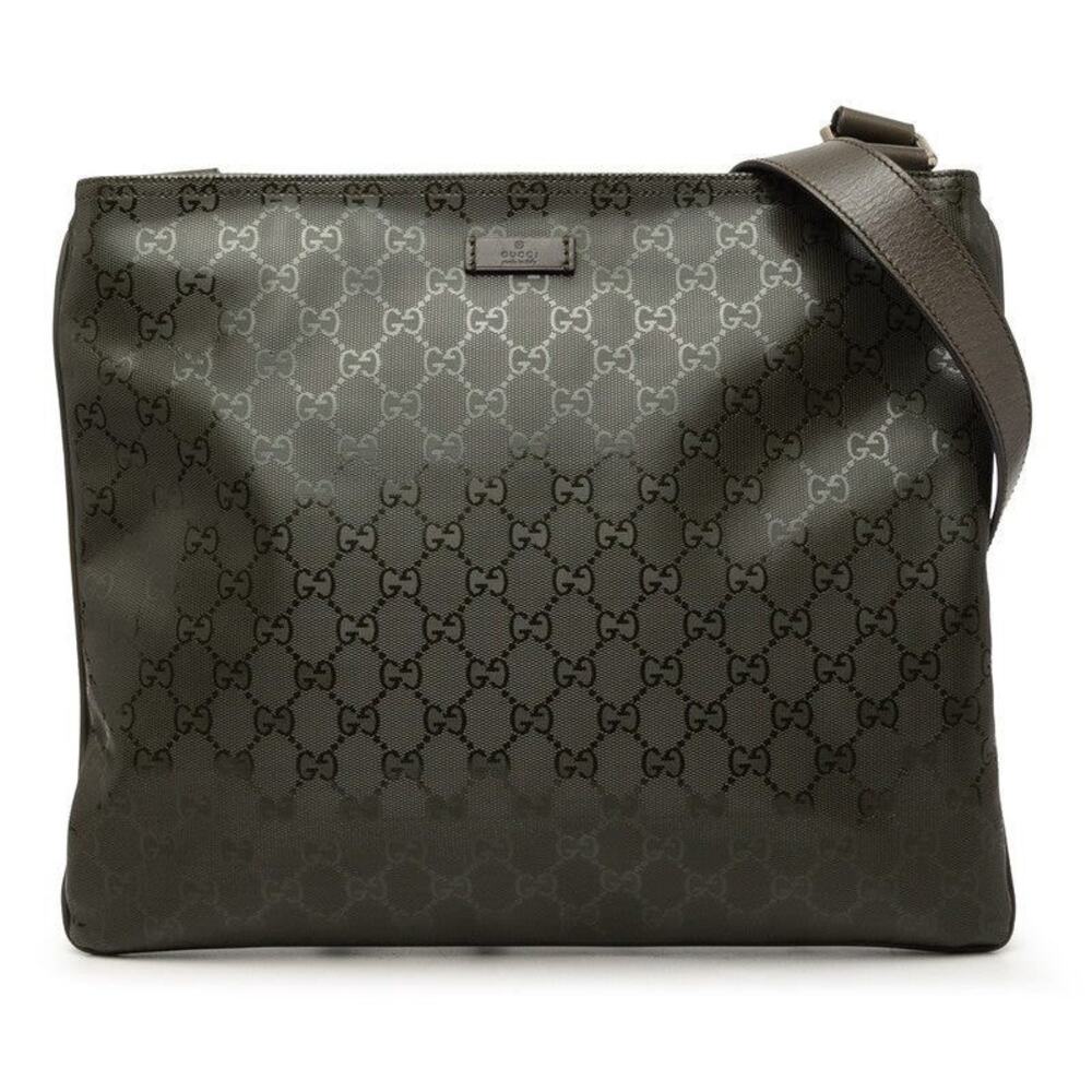 Gucci GG Imprime Shoulder Bag Moss Green